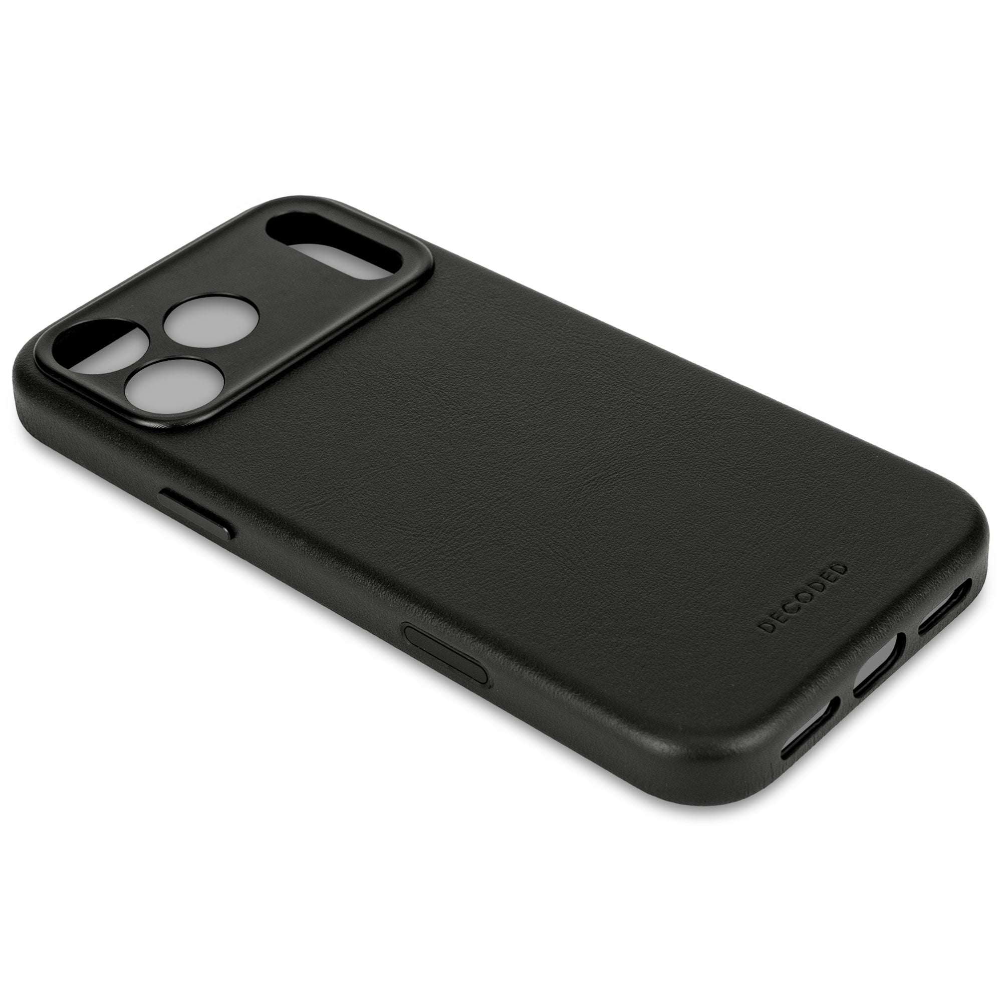 Leather Case | Black | iPhone 17 Pro | D26IPO17PBC1BK – Decoded