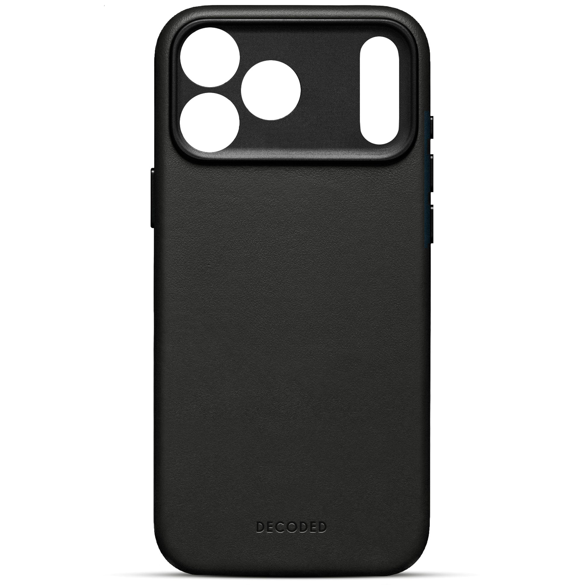 Leather Case iPhone 17 Pro - Black - DECODED – Decoded