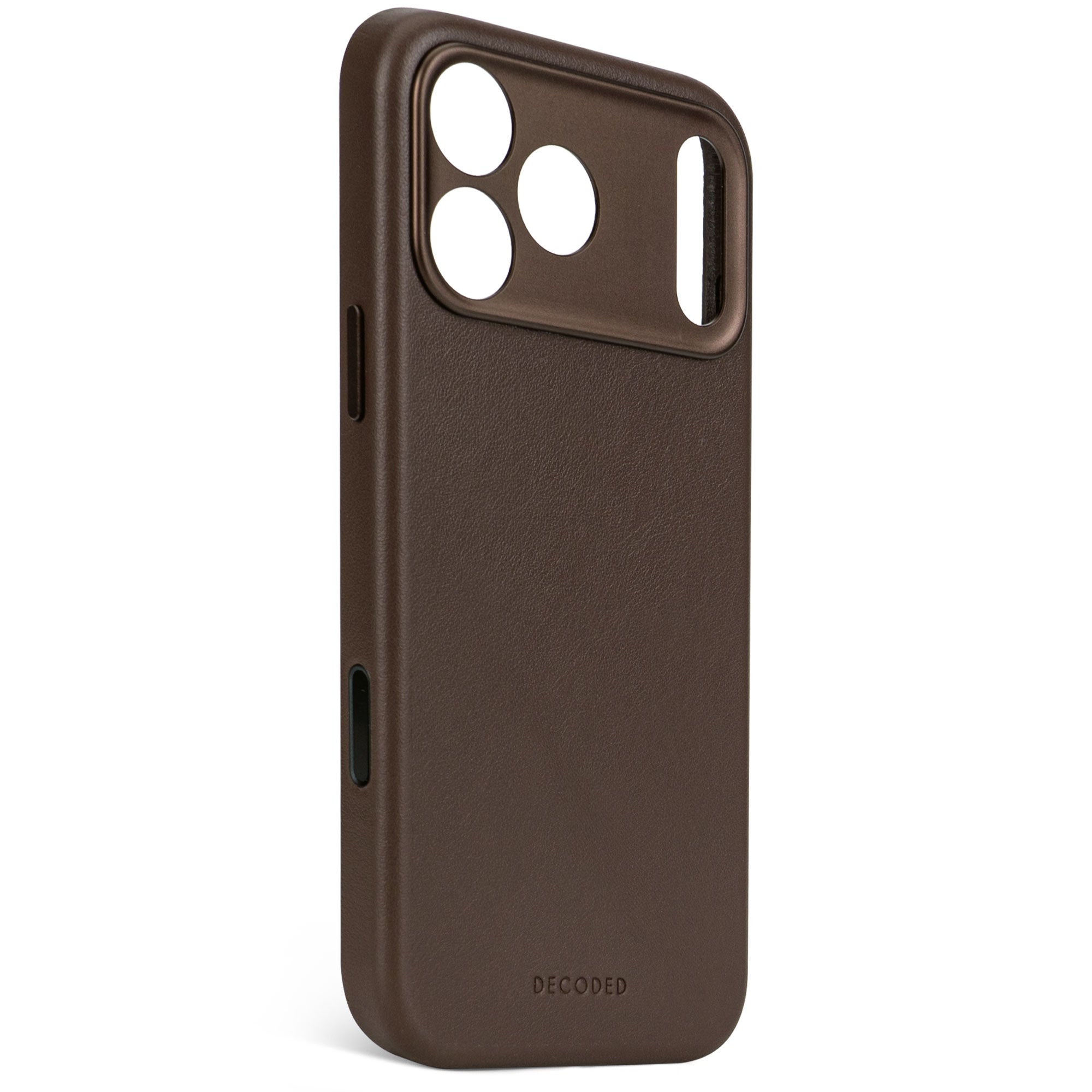 Leather Case iPhone 17 Pro - Chocolate Brown - DECODED – Decoded