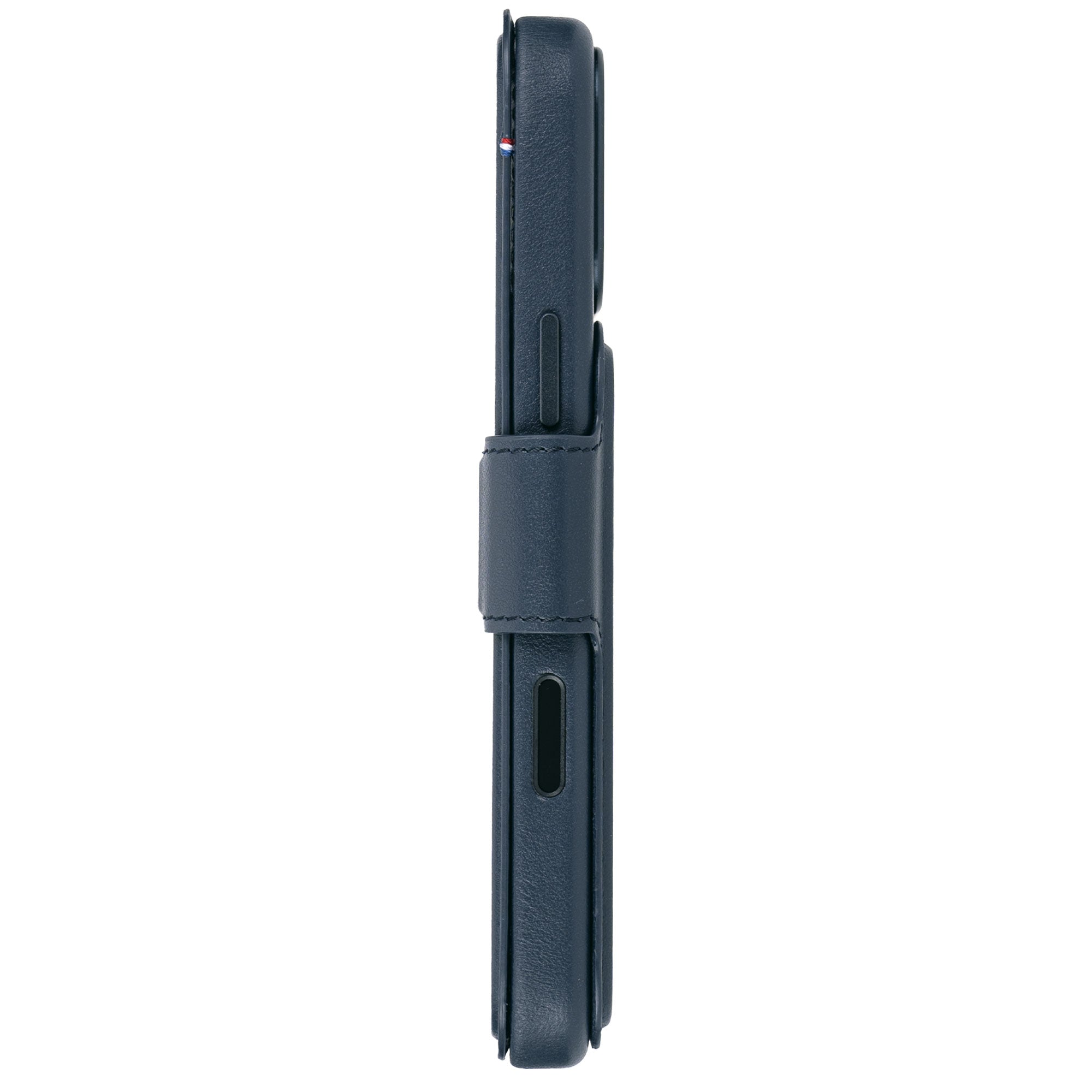 Leather Detachable Wallet Case | Navy Shadow | iPhone 17 Pro Max