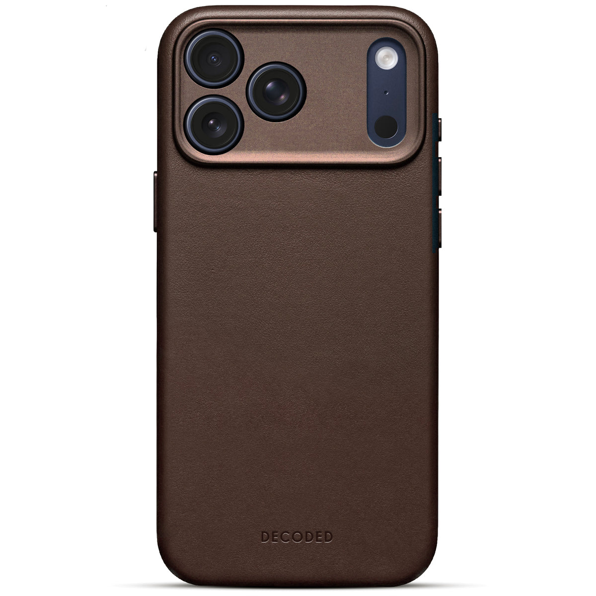 Leather Case iPhone 17 Pro Max - Chocolate Brown - DECODED – Decoded