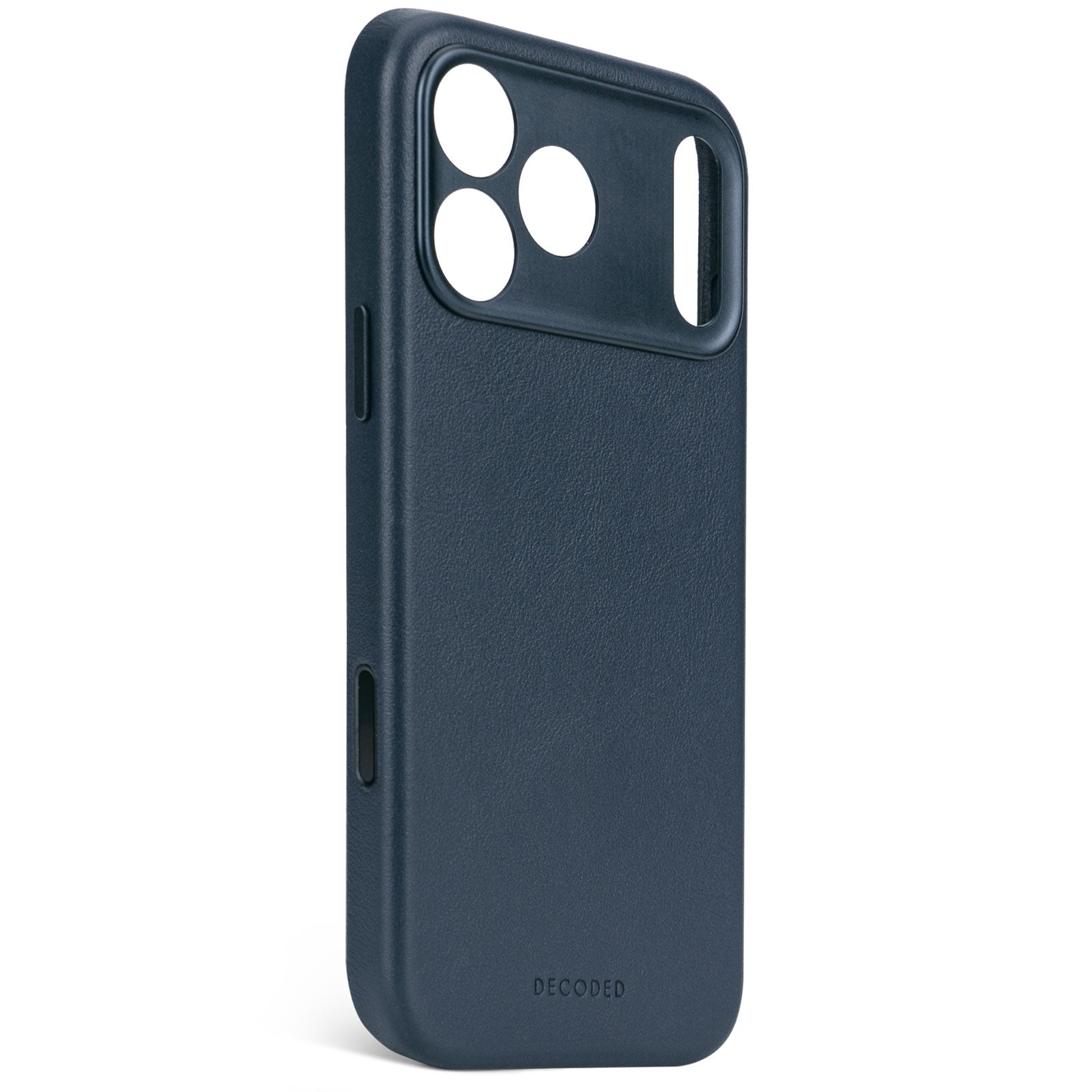 Leather Case iPhone 17 Pro Max - Navy Shadow - DECODED – Decoded