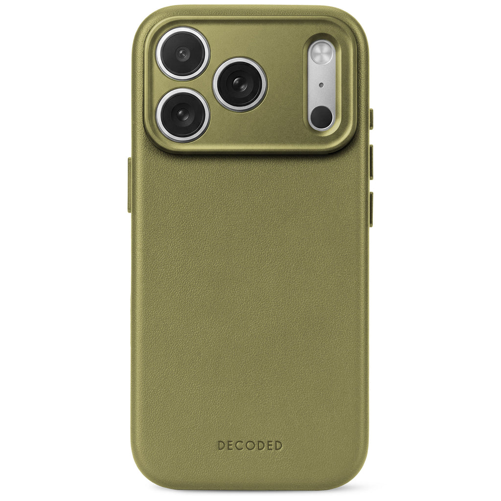 Leather Case iPhone 18 Pro | Aubergine | DECODED – Decoded | Austria