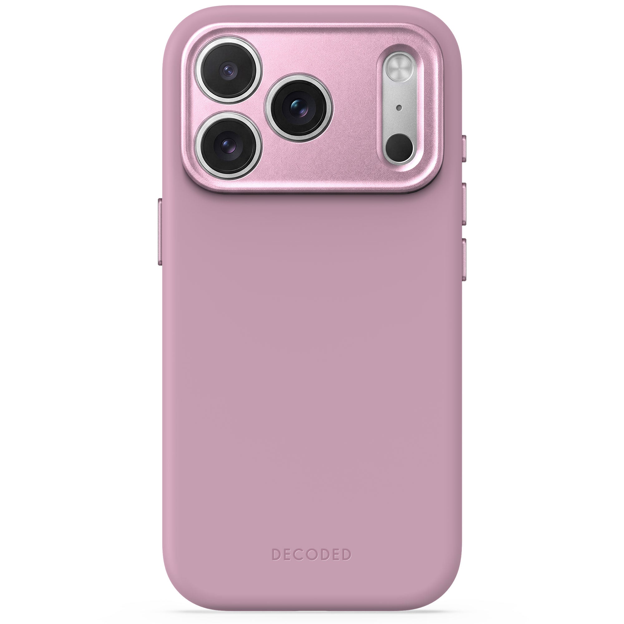 AntiMicrobial Silicone Case iPhone 18 Pro Max | Rose Quartz