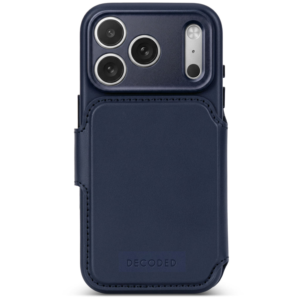 Leather Case iPhone 18 Pro Max | Moss Green | DECODED – Decoded