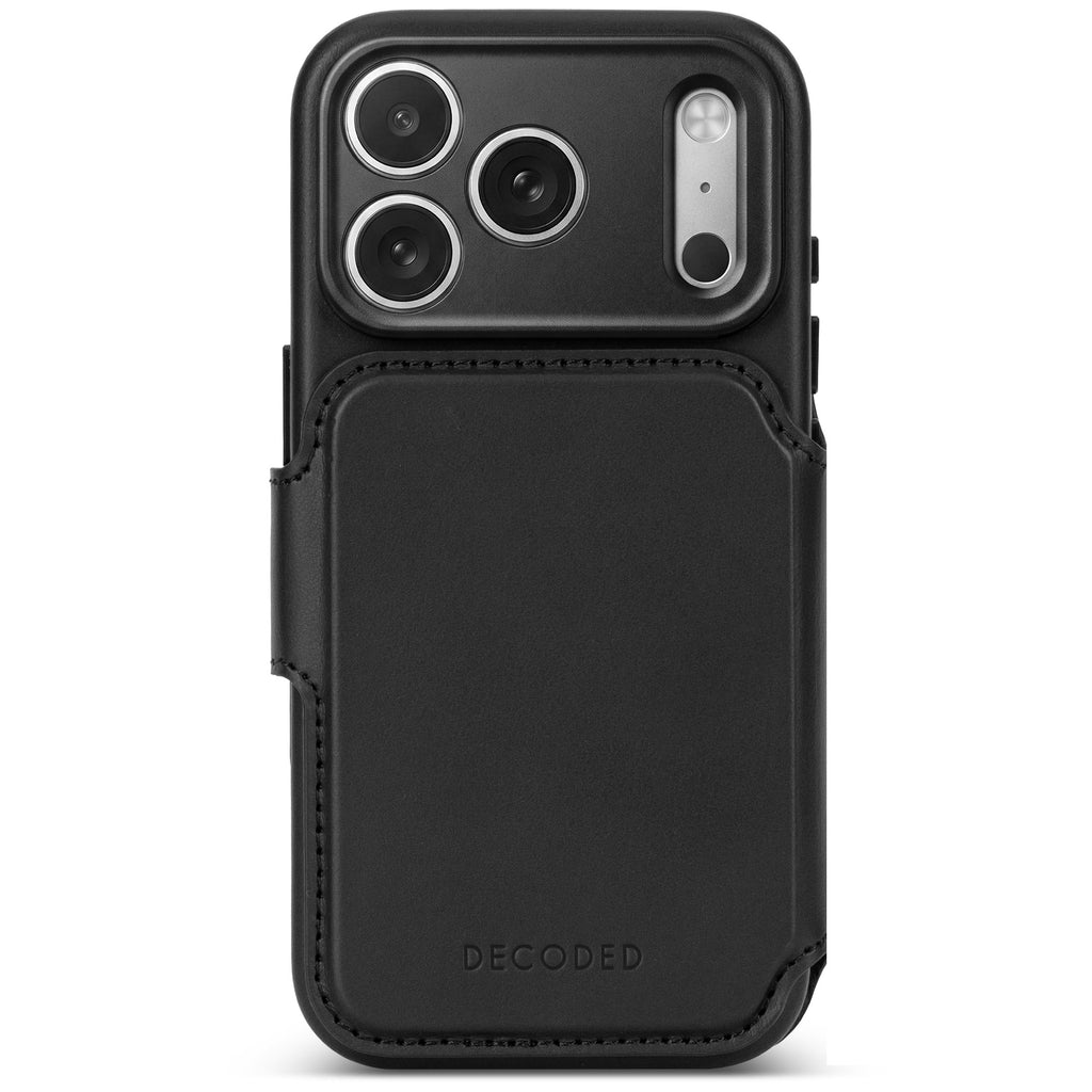 Leather Detachable Wallet Case iPhone 18 Pro | Chocolate Brown