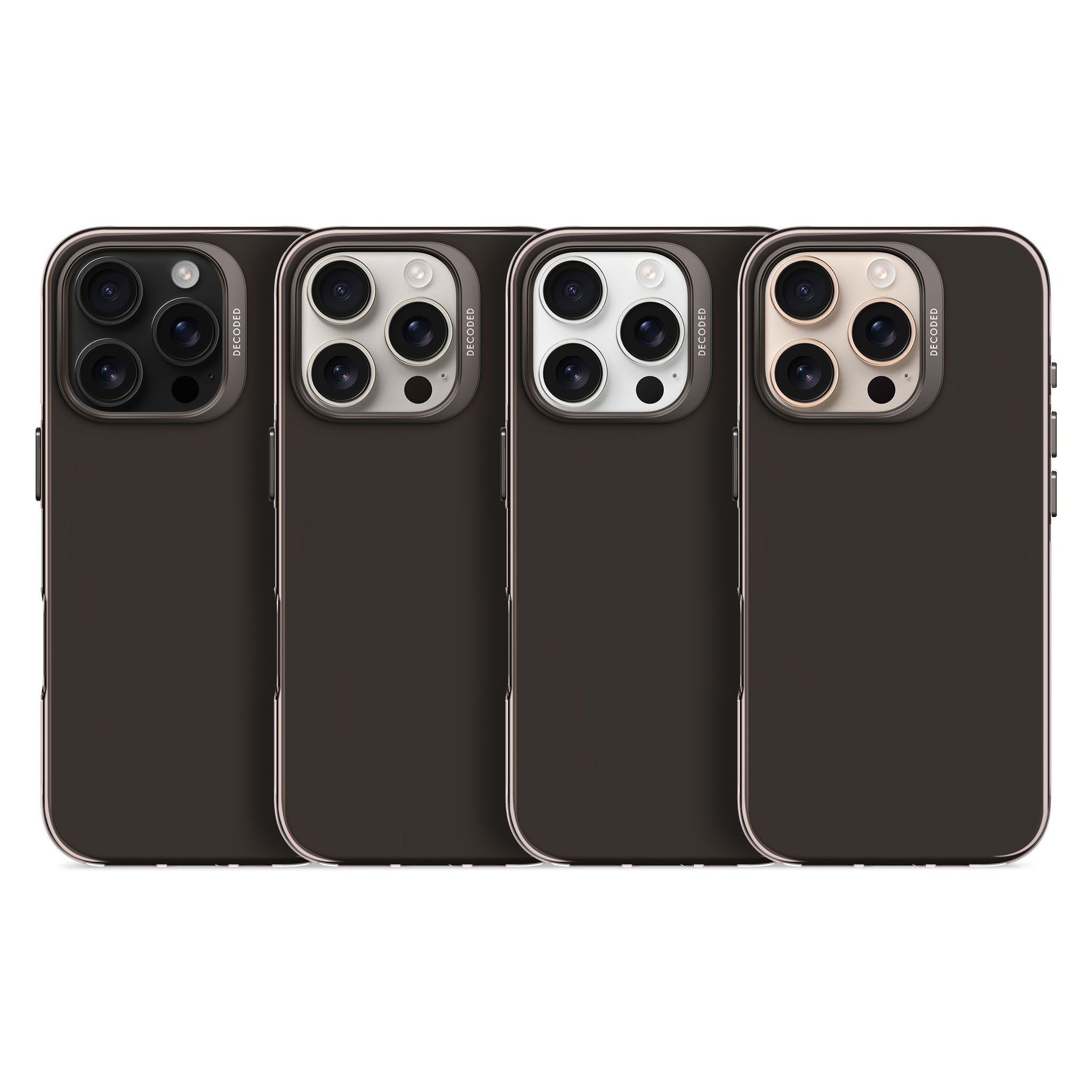 Recycled Plastic Resin Back Cover | Phantom Black | iPhone 16 Pro
