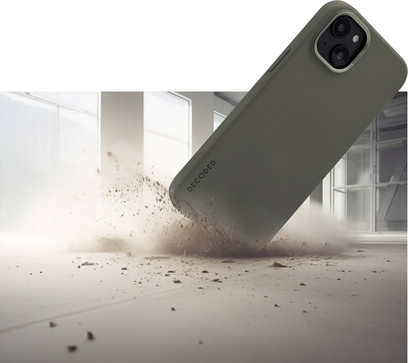AntiMicrobial Silicone Back Case iPhone 14 Pro Max - Lavender