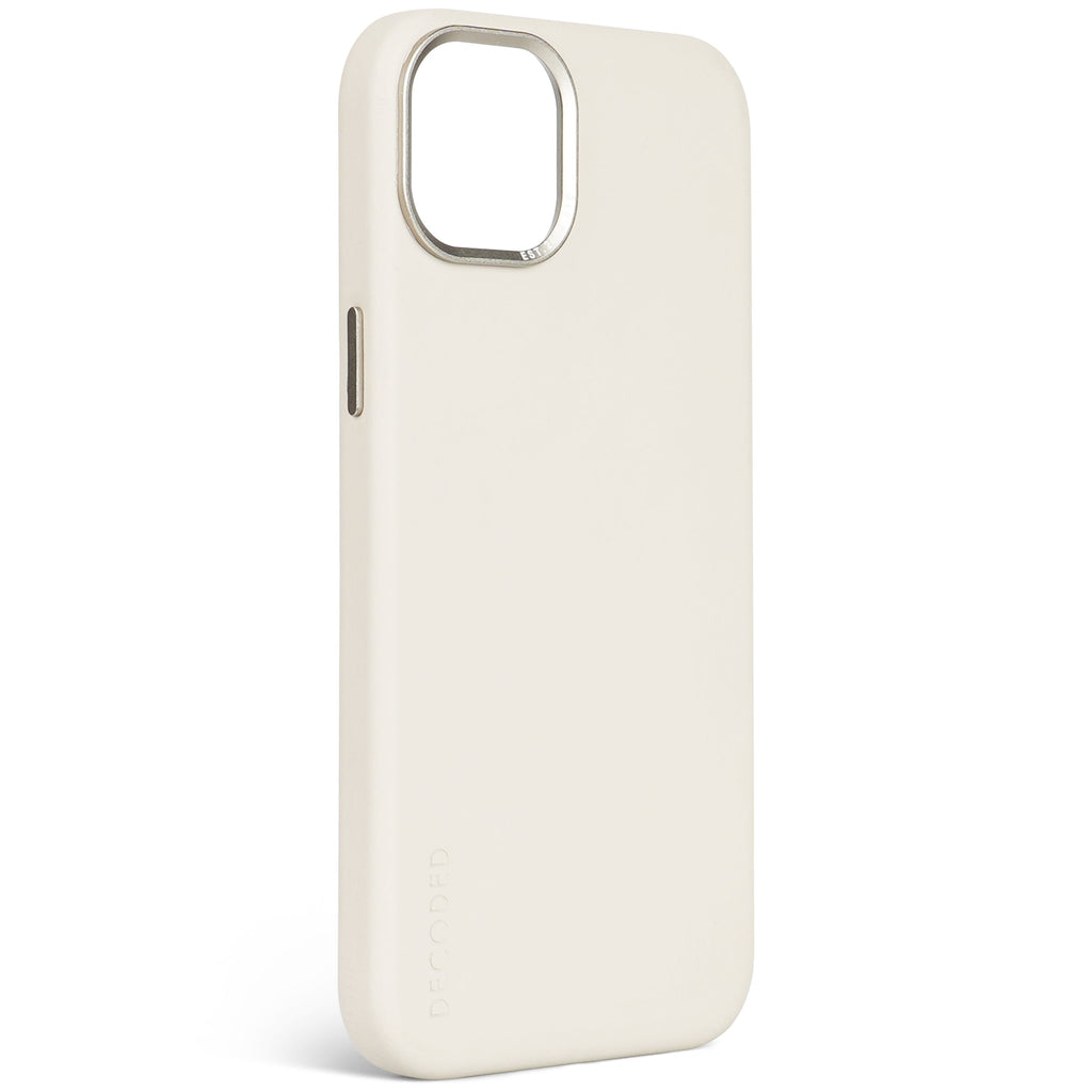 i15 Plus Leather Back Cover