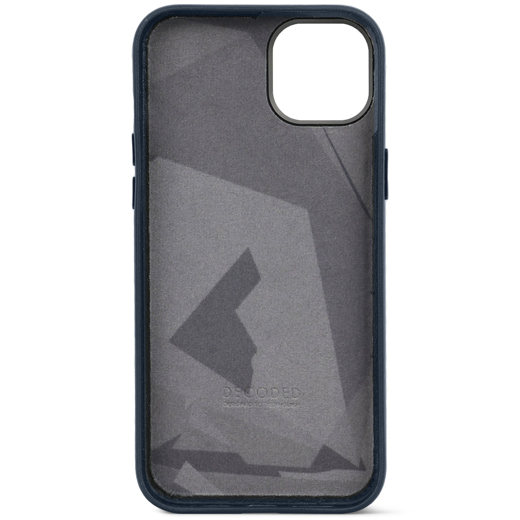 i15 Plus Leather Back Cover