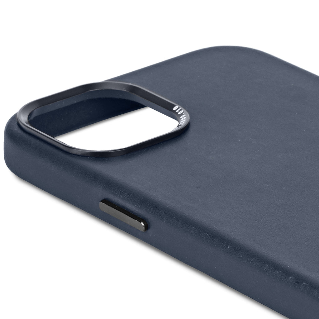 i15 Plus Leather Back Cover
