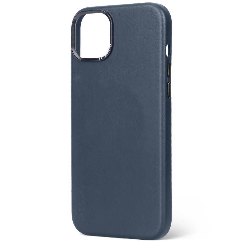 i15 Plus Leather Back Cover