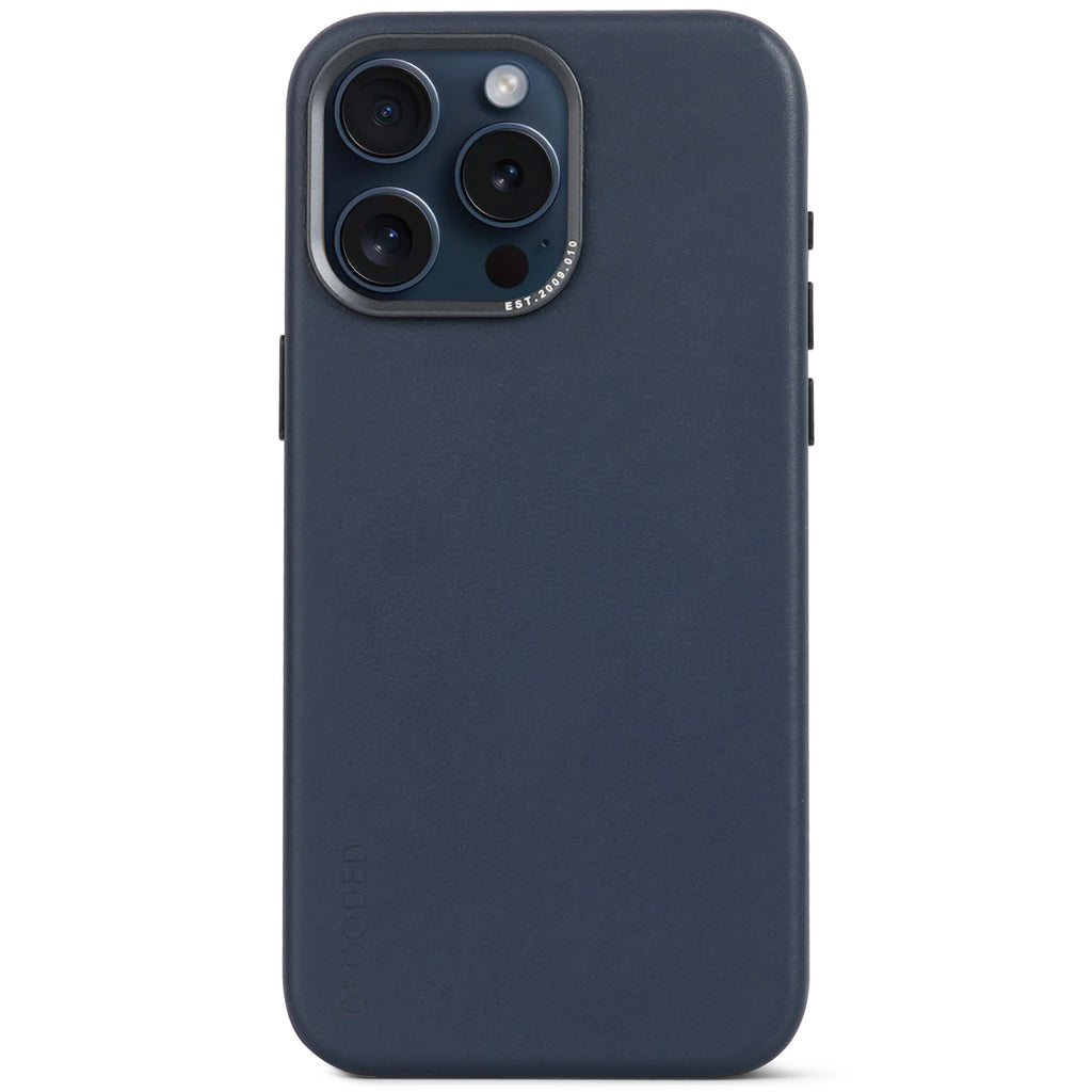 i15 Pro Max Leather Back Cover