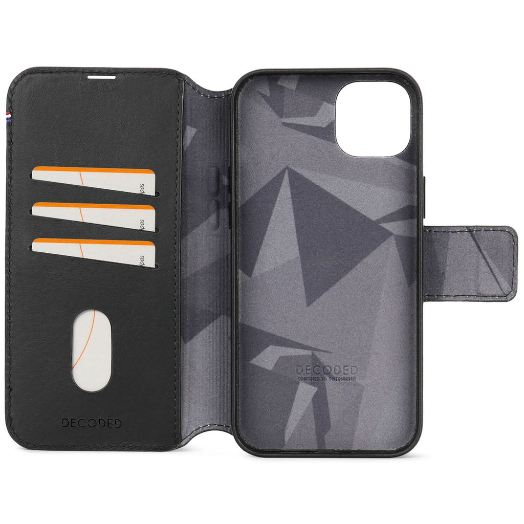 i15 Plus Leather Detachable Wallet