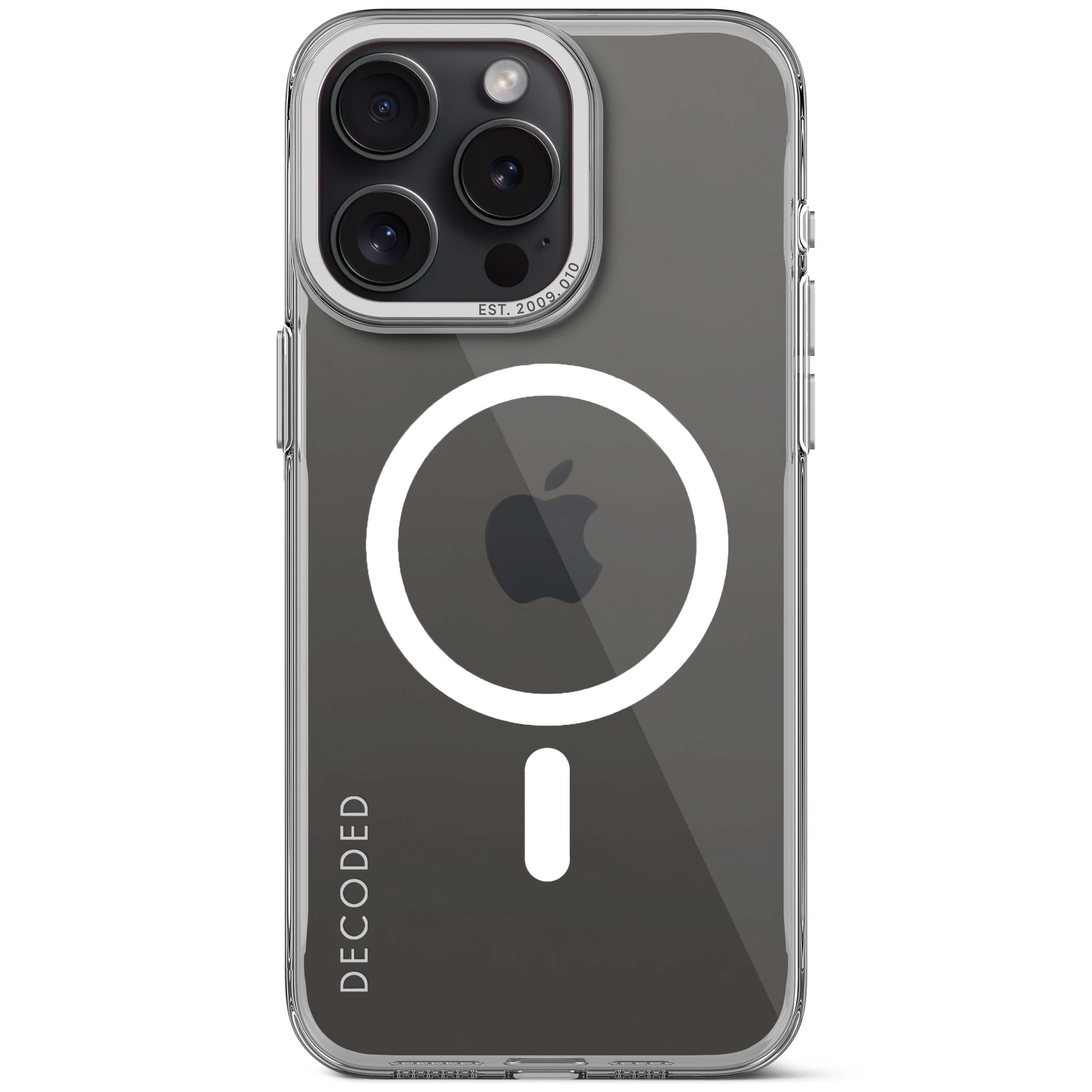 Recycled Plastic Clear Case iPhone 15 Pro Max - Transparant