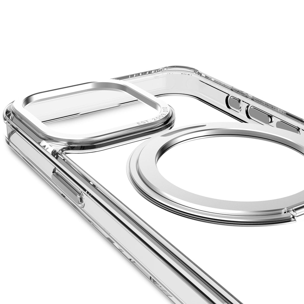 i15 Pro Max Recycled Transparant Loop Stand Back Cover