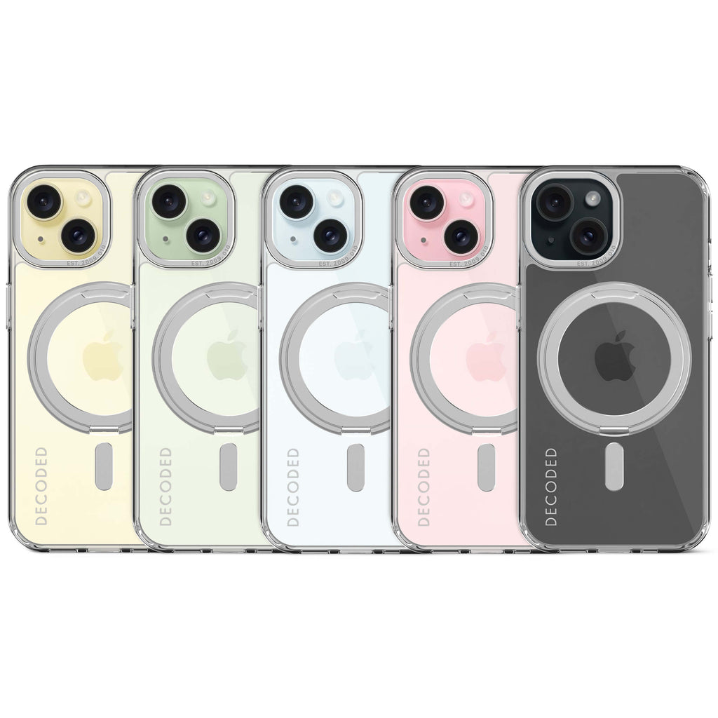 i15 Recycled Transparant Loop Stand Back Cover