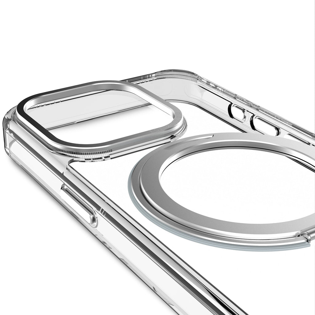 i15 Pro Recycled Transparant Loop Stand Back Cover
