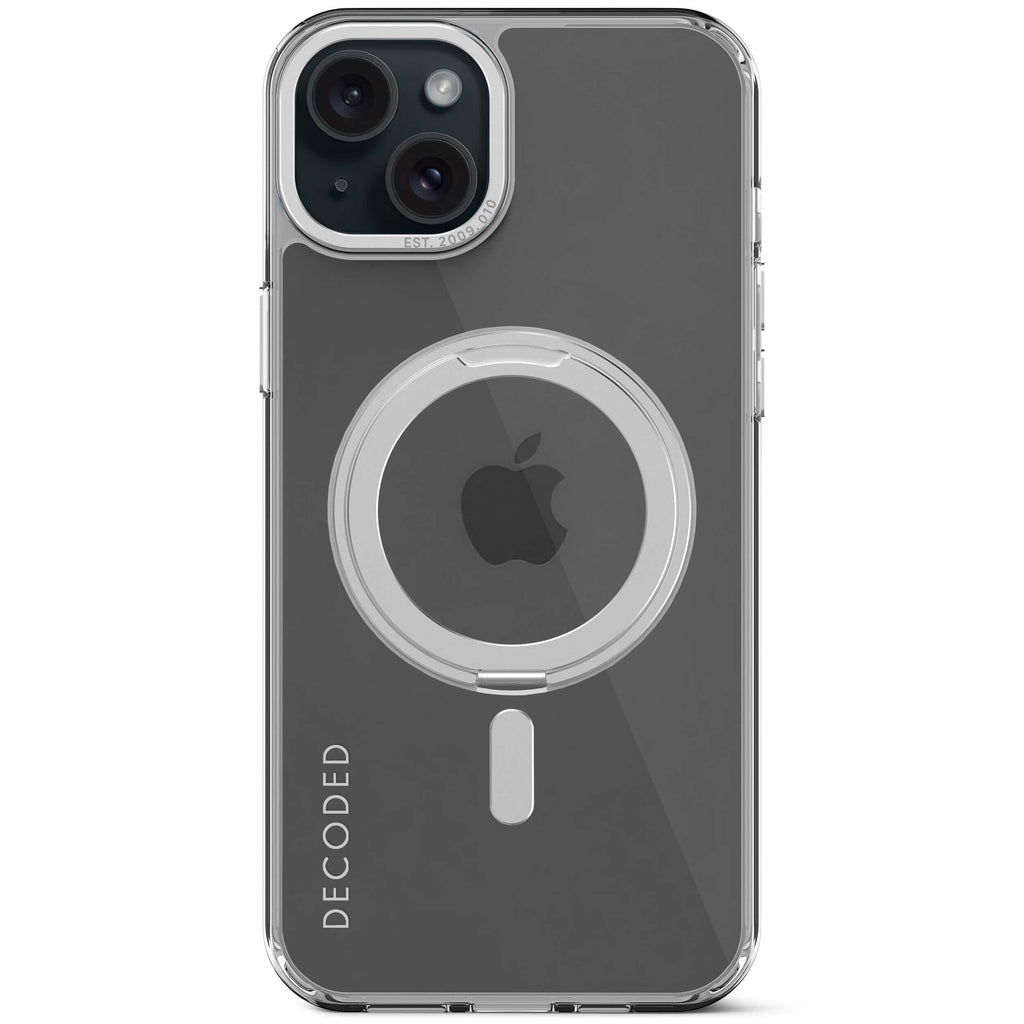 i15 Plus Recycled Transparant Loop Stand Back Cover