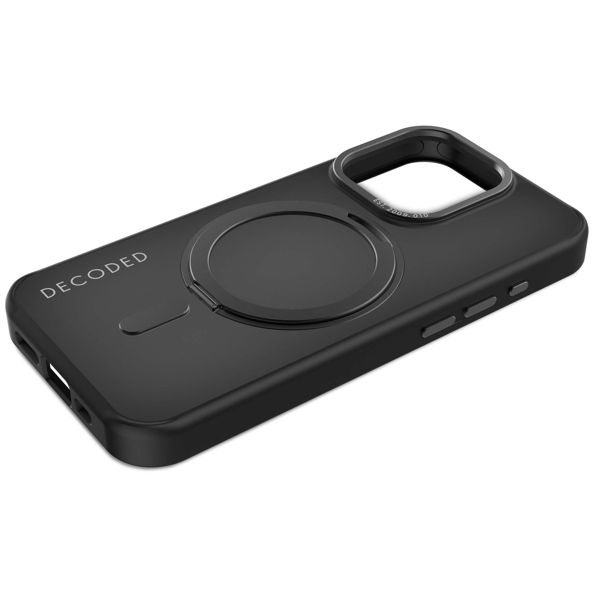 Recycled Plastic Transparent Loop Stand Back Case iPhone 15 Pro